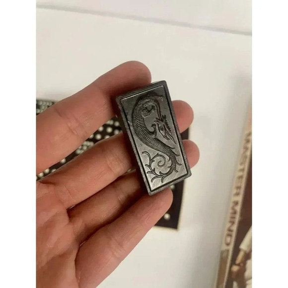 2 VTG Board Games - 1975 Invicta Mastermind & Double Twelve Dragon Dominoes - Picture 5 of 10